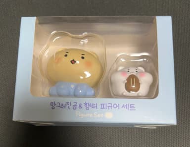 미개봉 새상품) 망그러진곰 햄터 피규어 세트