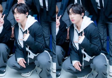The Boyz Sunwoo Necktie School Uniform Outfit - 240331 Pola