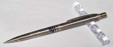 Sakura Grape Pattern Etched Silver 0.5 Sharpener
