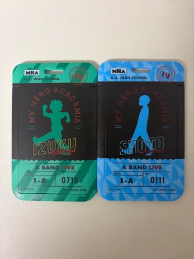 Hiroaka Nahia Festival Version Photocard Holder Midoriya Todoroki