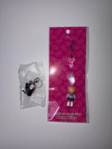Sealed Sanrio Kitty Closet Collection Long Leg Tanning School Uniform Strap, Mezuru Gacha Little Devil Kitty