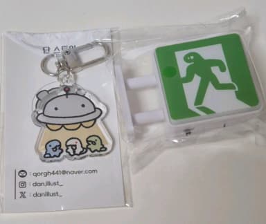 Goidam Chulgeun Goichul Ijaheon Goods Ijaheon Acrylic Keyring Gelong LED Magnet