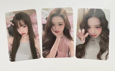 Dyson Jang Wonyoung Photocard 3/1 Set (Brand New & Unopened)