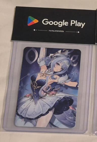 HoYoLand 2026 Google Play Booth Photocard Star Rail Odette
