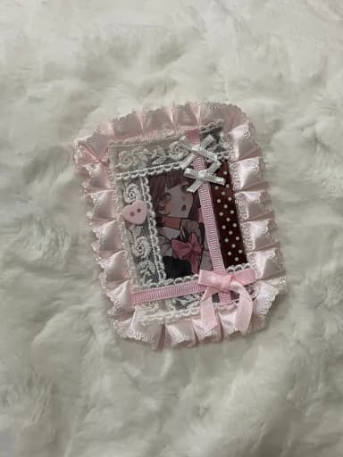 Racetopku Toploader Resin Sticker Photocard Holder Boy Doll Girl Doll