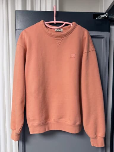 Acne Pintface Quilted Sweatshirt S
