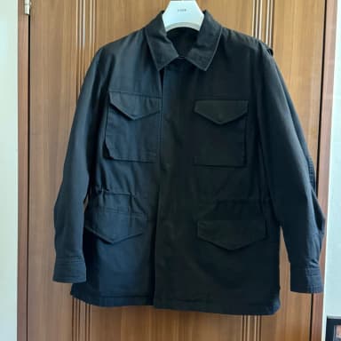 Cuur Washed Cotton M-51 Field Jacket Black L Worn Once